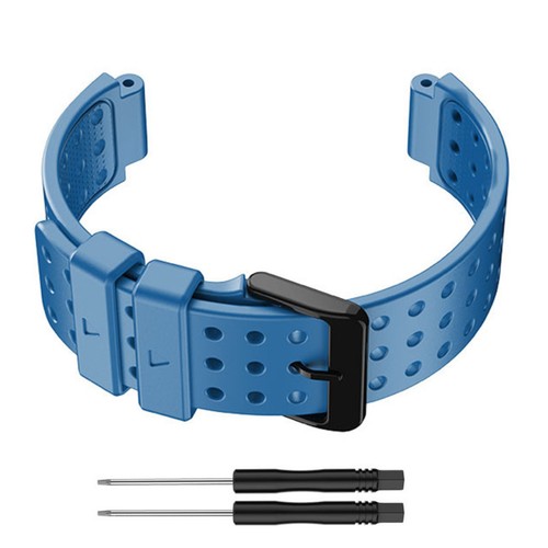 Blue 22mm watch strap bracelet - blue,