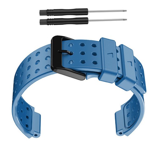 Blue 22mm watch - 22mm, strap