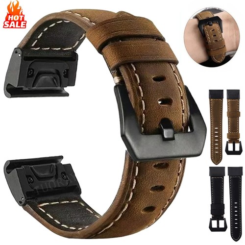 Leather watch band - watch,